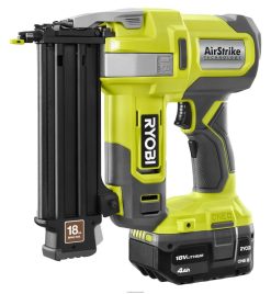 RYOBI 18 V One+ Airstrike 18 GA Brad-Nagler-Kit Elektrowerkzeuge 6V8HV6172
