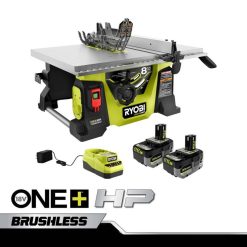 RYOBI 18 V One+ HP bürstenloses 8-1/4 Tischkreissägen-Set Elektrowerkzeuge 6V8HV6117