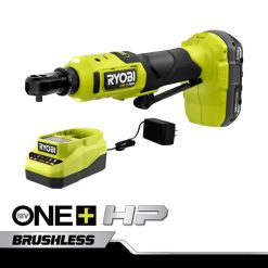 RYOBI 18 V One+ HP kompakter bürstenloser 1/4 Hochgeschwindigkeits-Ratschensatz Elektrowerkzeuge 6V8HV655