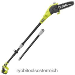 RYOBI 18-V-Sägesatz mit 1 und 8 Stangen draussen 6V8HV6369