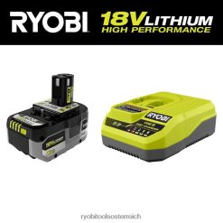 RYOBI 18V One+ 6Ah Lithium-Hochleistungs-Starterkit Batterien und Ladegeräte 6V8HV6675