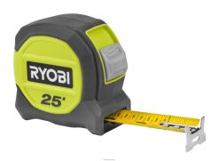 RYOBI 25' kompaktes Maßband Handwerkzeuge und E-Tools 6V8HV6669