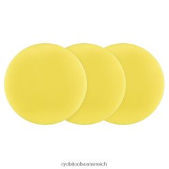 RYOBI 3 Stk. 5-teiliges Polierer-Korrekturpad-Set aus Schaumstoff mit doppelter Wirkung Zubehör 6V8HV6779