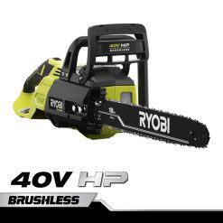 RYOBI 40 V PS bürstenloses 18-Kettensägen-Set draussen 6V8HV6364