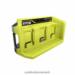 RYOBI 40-V-Schnellladegerät mit 3 Anschlüssen Batterien und Ladegeräte 6V8HV6700