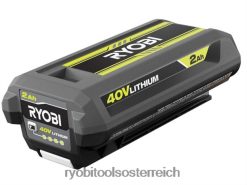 RYOBI 40V 2Ah Batterie Batterien und Ladegeräte 6V8HV6705