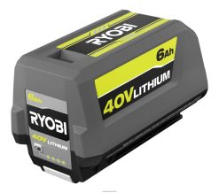 RYOBI 40V 6Ah Batterie Batterien und Ladegeräte 6V8HV6698