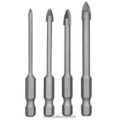 RYOBI 4-teiliges Bit-Set für Glas und Fliesen Zubehör 6V8HV6837