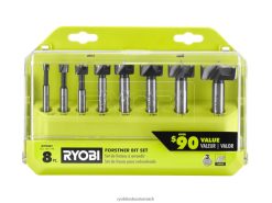 RYOBI 8 Stk. Forstner-Bit-Set Zubehör 6V8HV6801