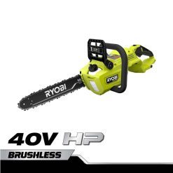 RYOBI Bürstenlose 14-Kettensäge mit 40 V PS draussen 6V8HV6357