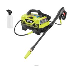 RYOBI Elektrischer Hochdruckreiniger mit 1800 psi und 1,2 gpm draussen 6V8HV6376