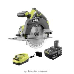 RYOBI One+ 18 V kabelloses 6-1/2-Kreissägen-Set Elektrowerkzeuge 6V8HV677