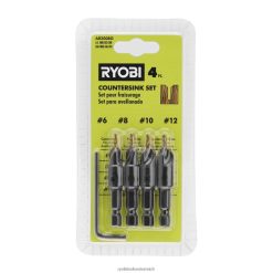 RYOBI Senker mit Sechskantschaft – 4er-Pack Zubehör 6V8HV6836