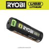 RYOBI USB-Lithium-2ah-Lithium-Akku Batterien und Ladegeräte 6V8HV6710