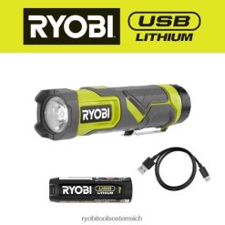 RYOBI USB-Lithium-Kompakt-LED-Taschenlampen-Set Beleuchtung, Lebensstil und Erholung 6V8HV6504